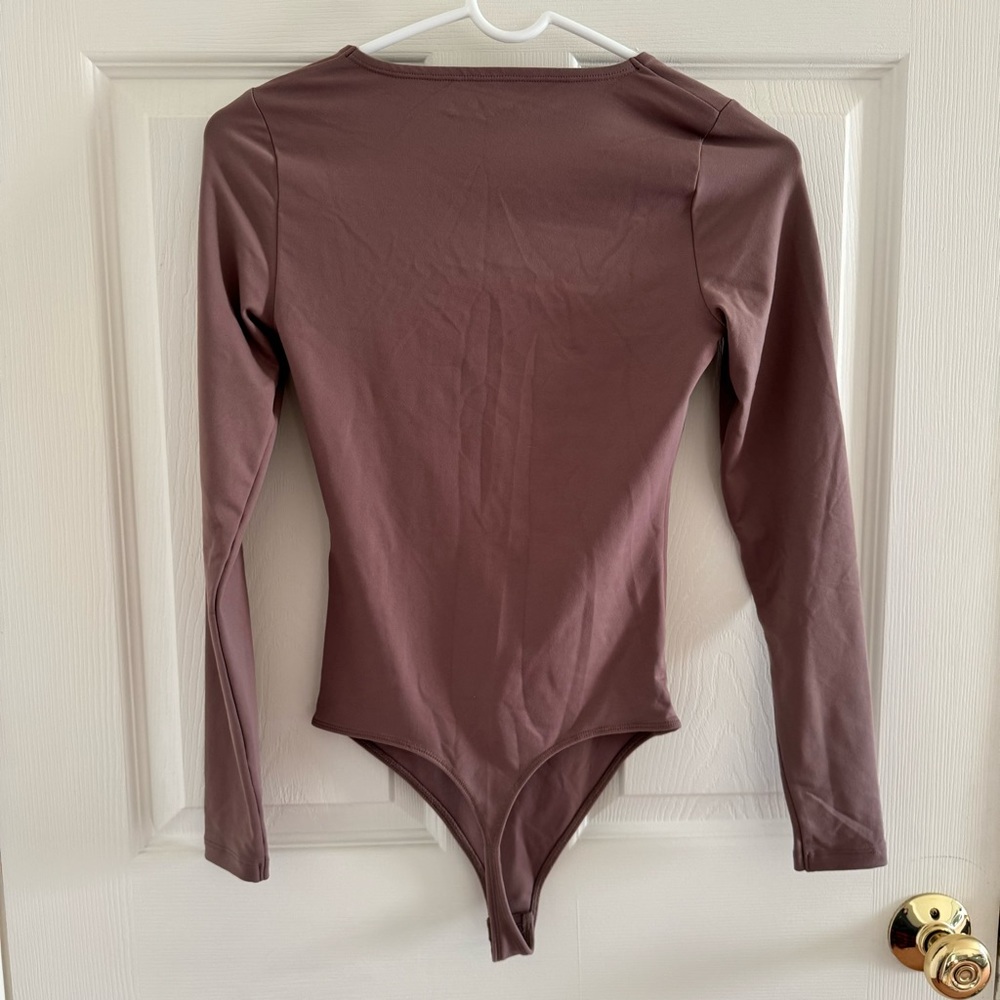 Abercrombie & Fitch Taupe Bodysuit - Picture 2 of 3